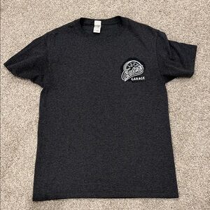 Fruit of the Loom Black Short Sleeve Tee with Pocket Logo